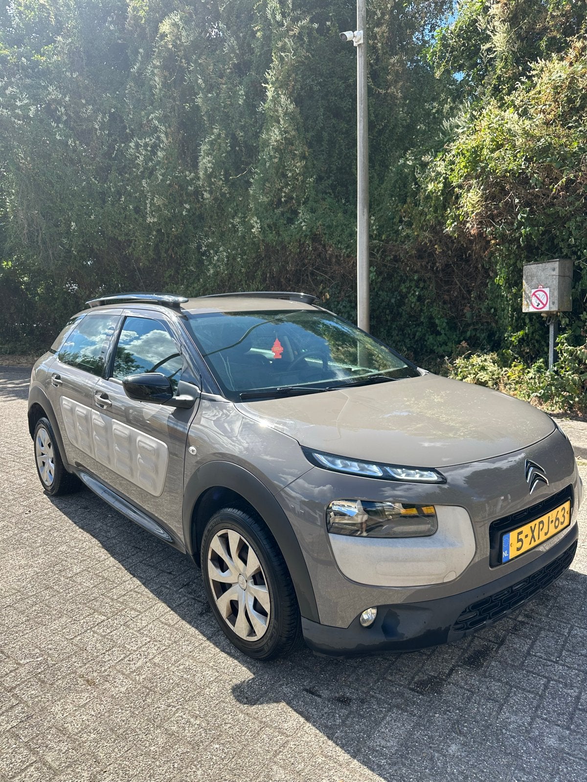 Citroën C4 Cactus 1.2 VTI 82 2014 Bruin, Voorwielaandrijving, Stof, 1199 cc, Bruin