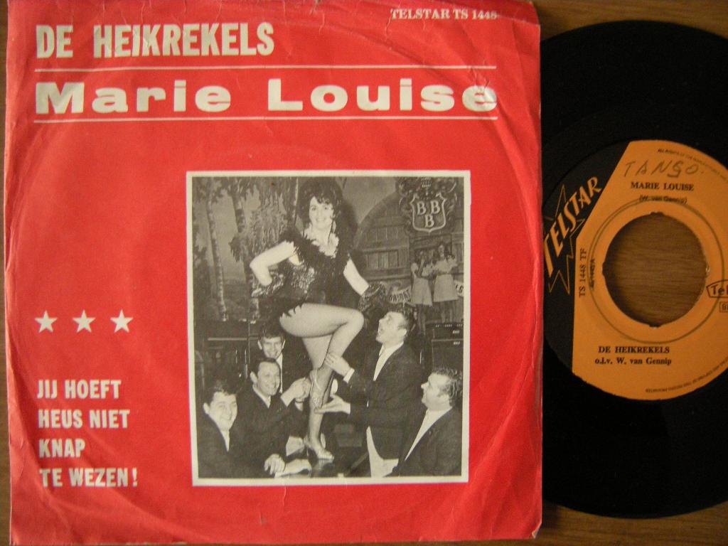 De Heikrekels (Marie Louise) telstar., Ophalen of Verzenden, Gebruikt, Overige formaten, Levenslied of Smartlap