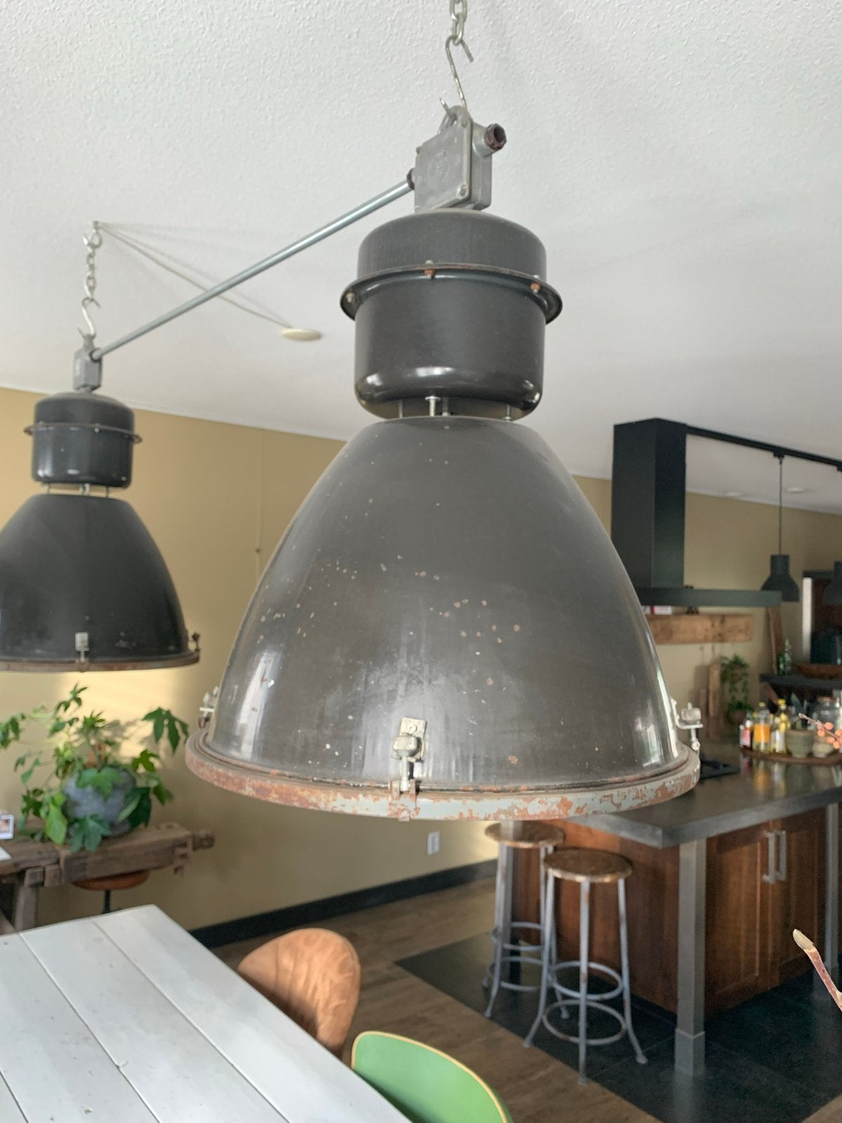Indomus Limited Edition Industriële Hanglampen (2 stuks), Ophalen