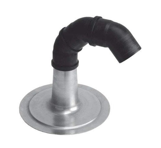 Anjo Kabeldoorvoer Bocht PP 50 mm - Nieuw, Steen of Klei, ., Zwart, Nieuw