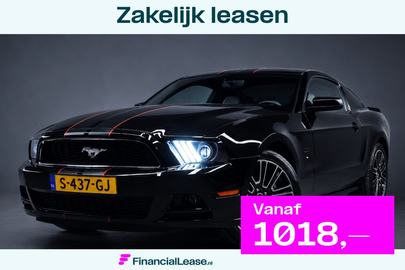 Ford Mustang 3.7 V6 305pk Automaat Xenon/Led/Leer/Airco/Blue, Euro 5, Achterwielaandrijving, Gebruikt, 4 stoelen