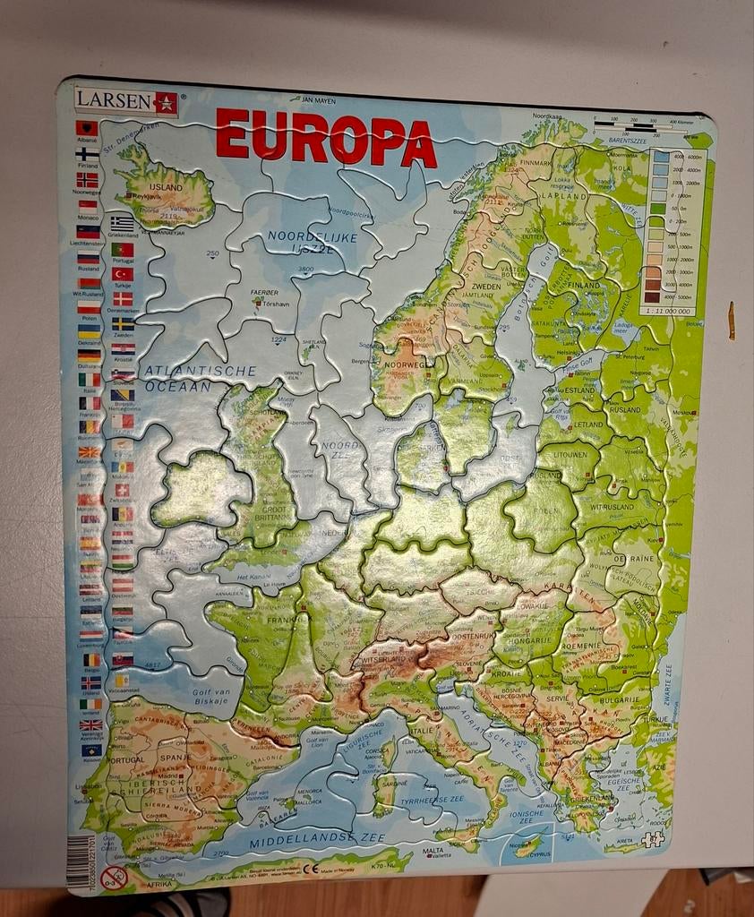 puzzel, Ophalen, 500 t/m 1500 stukjes