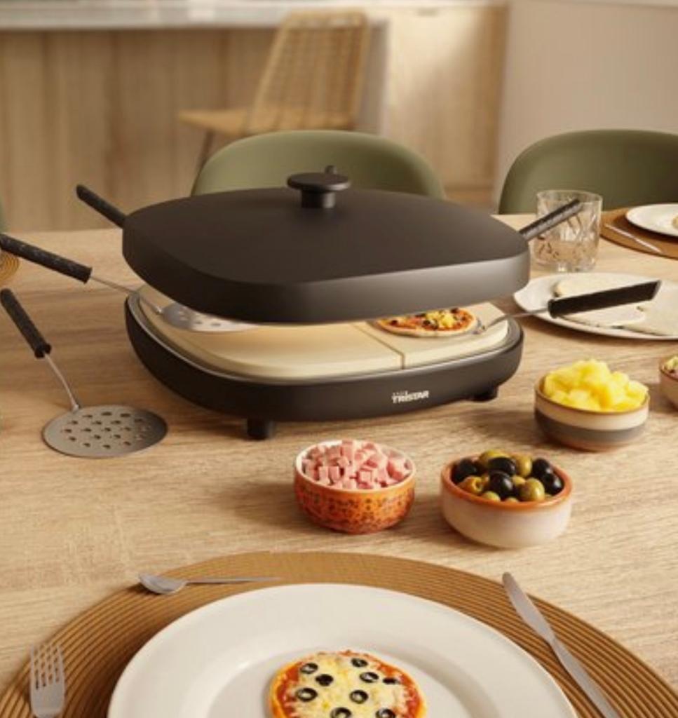 Nieuwe Tristar Pizzaoven - Mini-pizza's in minuten!, Ophalen, Minder dan 45 cm, Pizzaoven, Nieuw