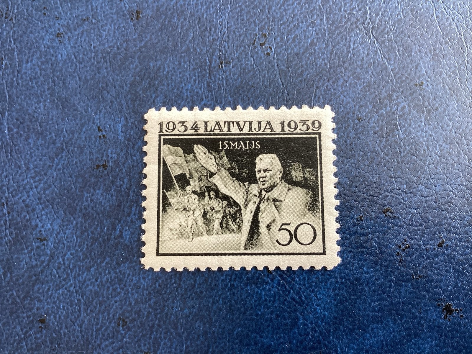 Letland 1934-1939- Mi.278-Postfris-. Maijs, 50 cent, Ophalen of Verzenden, Overige landen, Postfris