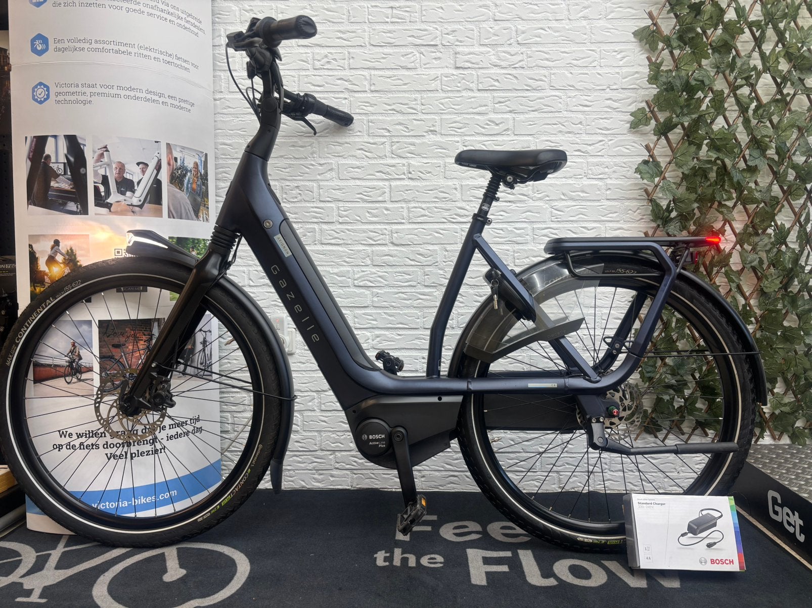 Gazelle Avignon C8 -Bosch Active Line Plus, 625Wh Garantie, Ophalen of Verzenden, Zo goed als nieuw, 50 km per accu of meer, 55 tot 59 cm