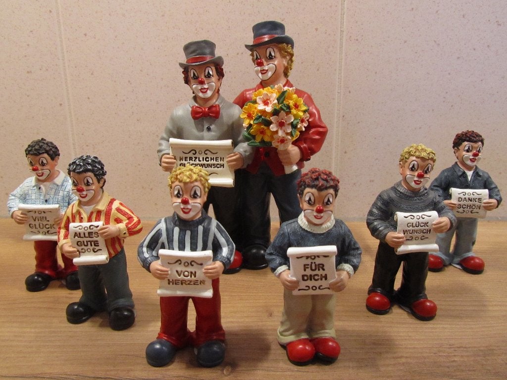 Gilde clowns wens clown, Ophalen of Verzenden, Zo goed als nieuw, Overige typen