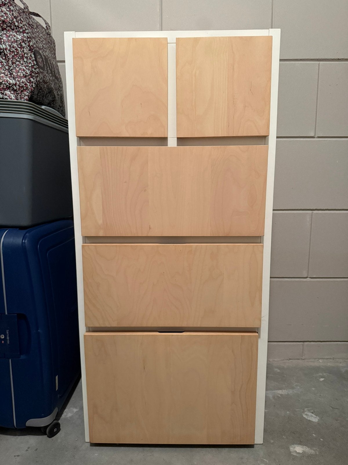 Ikea ladekast Rakke in prima staat, Ophalen, 50 tot 100 cm, Zo goed als nieuw, 3 of 4 laden