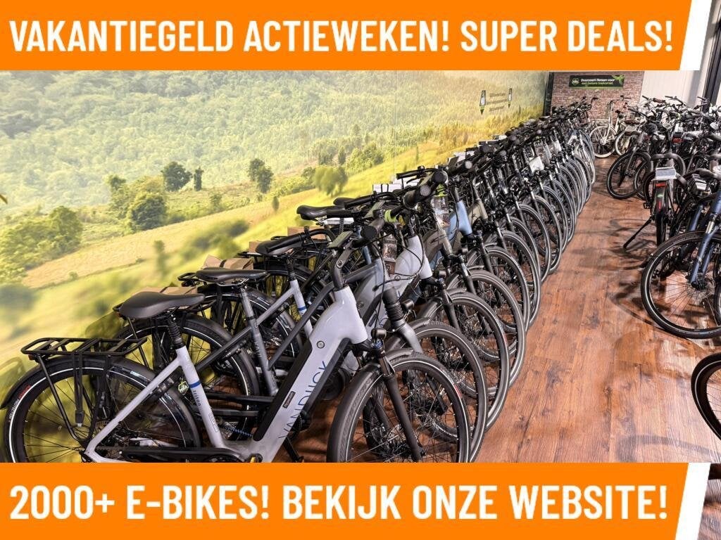 Van Dijck Triton MEGA DEALS Midden motor MAGAZIJN OPRUIMING, Overige merken, Ophalen of Verzenden, 51 tot 55 cm, 50 km per accu of meer