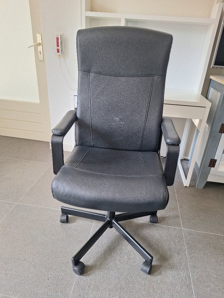 Millberget bureaustoel murum zwart, Huis en Inrichting, Bureaustoelen, Ophalen, Zwart, Zo goed als nieuw, Bureaustoel