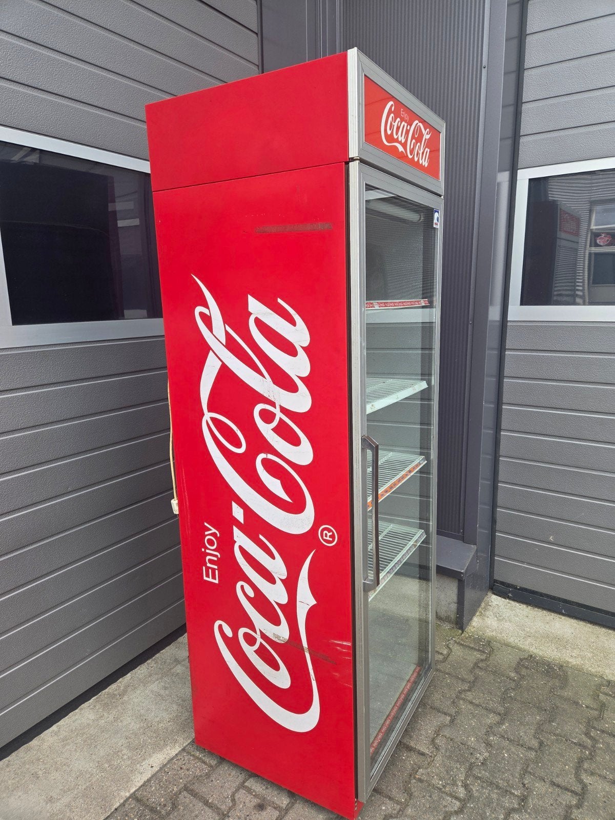 Coca Cola koelkast, Ophalen, Gebruikt, Zonder vriesvak, 160 cm of meer