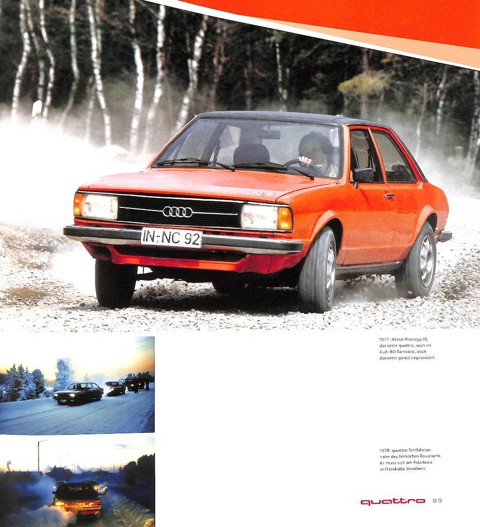 Audi Quattro, Verzenden, Dirk-Michael Conradt, Nieuw, Audi