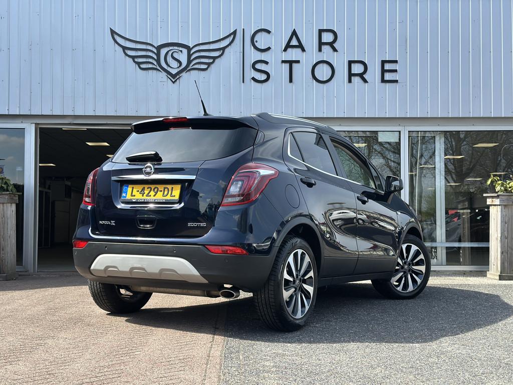 Opel Mokka X 1.4 Turbo 120 Jaar Edition |CARPLAY|CRUISE|CAME, Auto's, Opel, Voorwielaandrijving, Gebruikt, Euro 6, Blauw