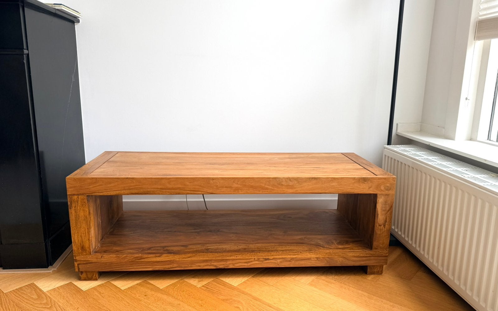 TV meubel, teakhout, Kare Design, Ophalen, 100 tot 150 cm, Teakhout, Zo goed als nieuw