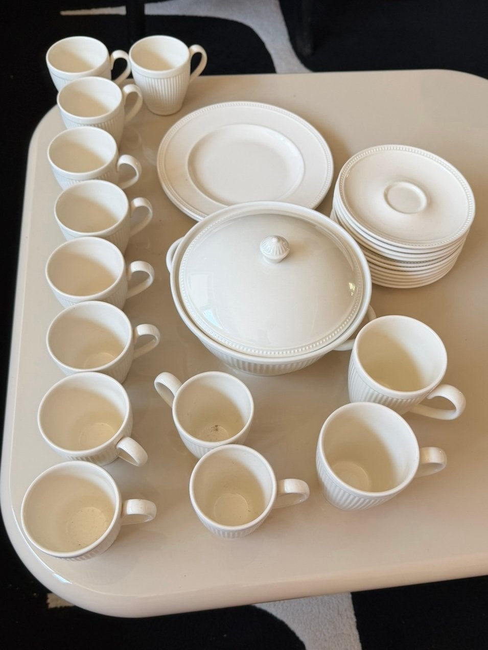 Wedgwood Windsor set, Klassiek, Ophalen of Verzenden, Zo goed als nieuw, Wedgwood