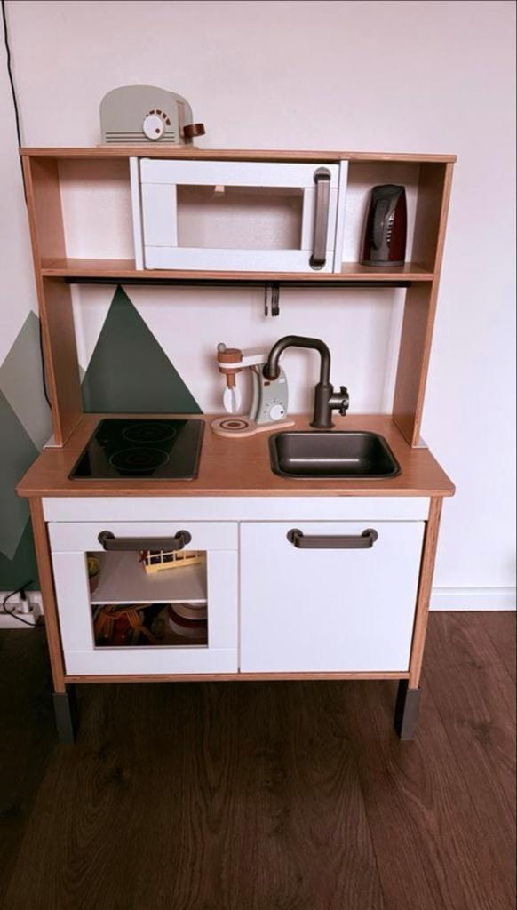 Ikea speelgoedkeuken met veel accessoires, Ophalen, Gebruikt