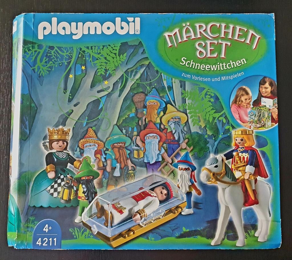 Playmobil Sprookjesset Sneeuwwitje 4211, Kinderen en Baby's, Speelgoed | Playmobil, Ophalen of Verzenden, Gebruikt, Complete set
