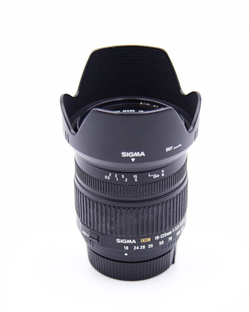 Sigma 18-125 mm 3.5-5.6 D voor Nikon, Audio, Tv en Foto, Fotografie | Lenzen en Objectieven, Ophalen, Sigma, Refurbished, Telelens