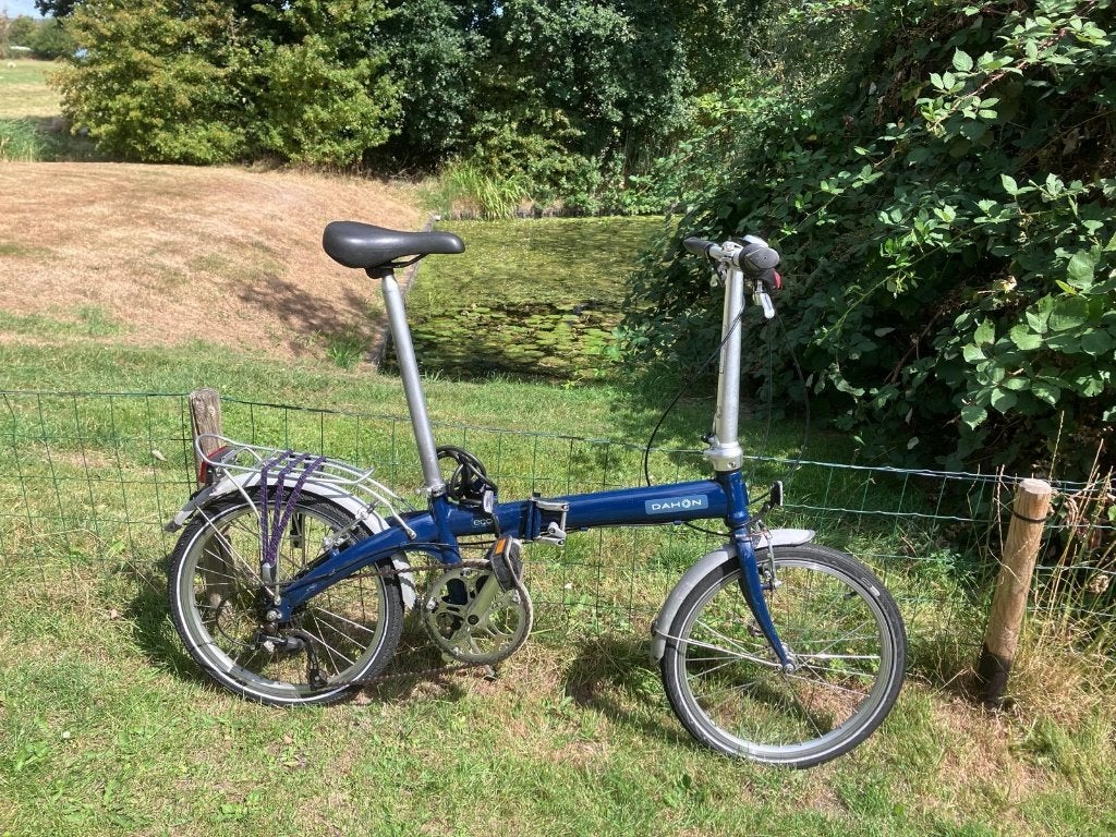 Nette vouwfietsen Dahon, Ophalen, Gebruikt, Velgrem, 16 tot 18 inch