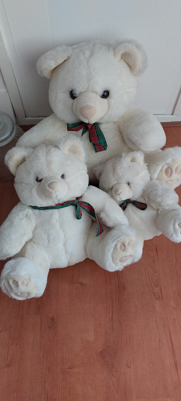 knuffelberen, Kinderen en Baby's, Speelgoed | Knuffels en Pluche, Ophalen of Verzenden, Zo goed als nieuw, Wit, Beer