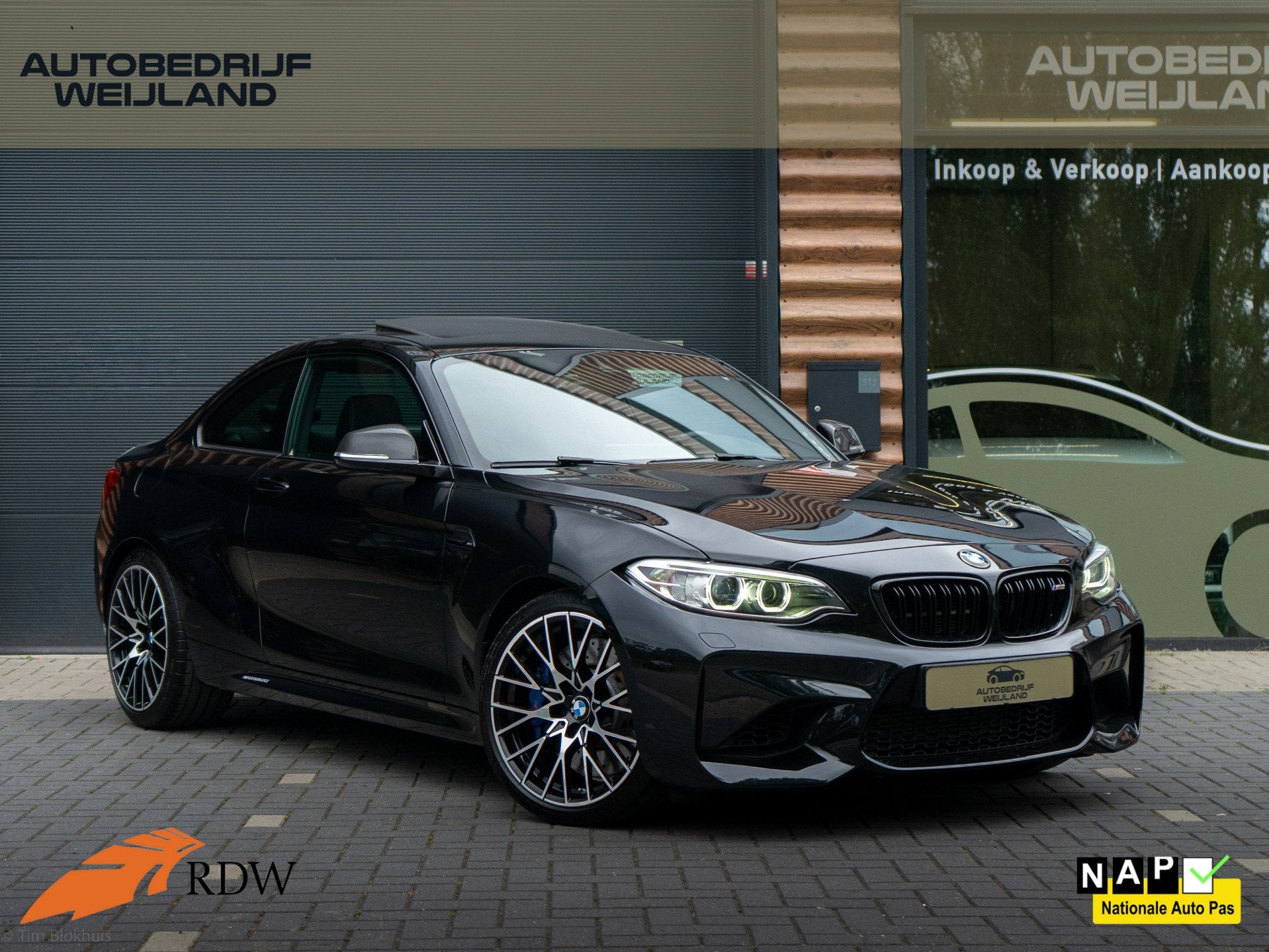 BMW 2 Serie Coupé M2 DCT 370PK NIEUWSTAAT I NL-AUTO I NAP I, Auto's, Automatische klimaatregeling, Achterwielaandrijving, Gebruikt