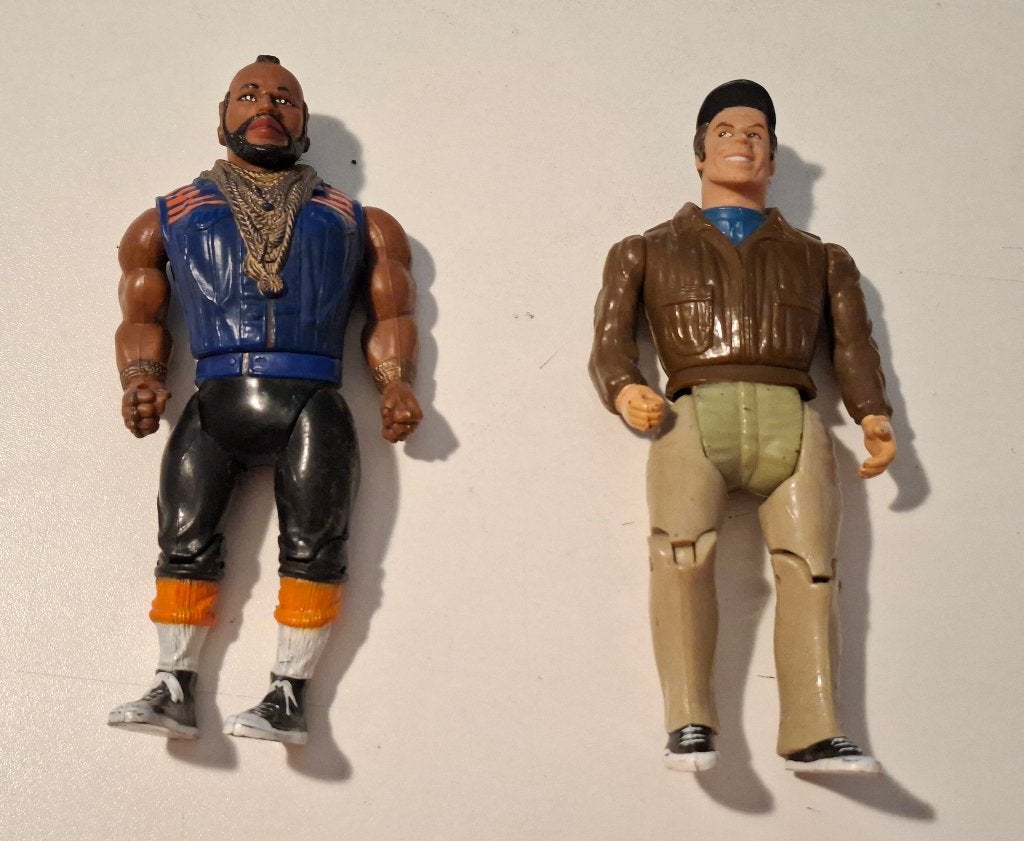 BA Baracus en Mad Murdock van The A Team, Verzamelen, Ophalen of Verzenden, Gebruikt