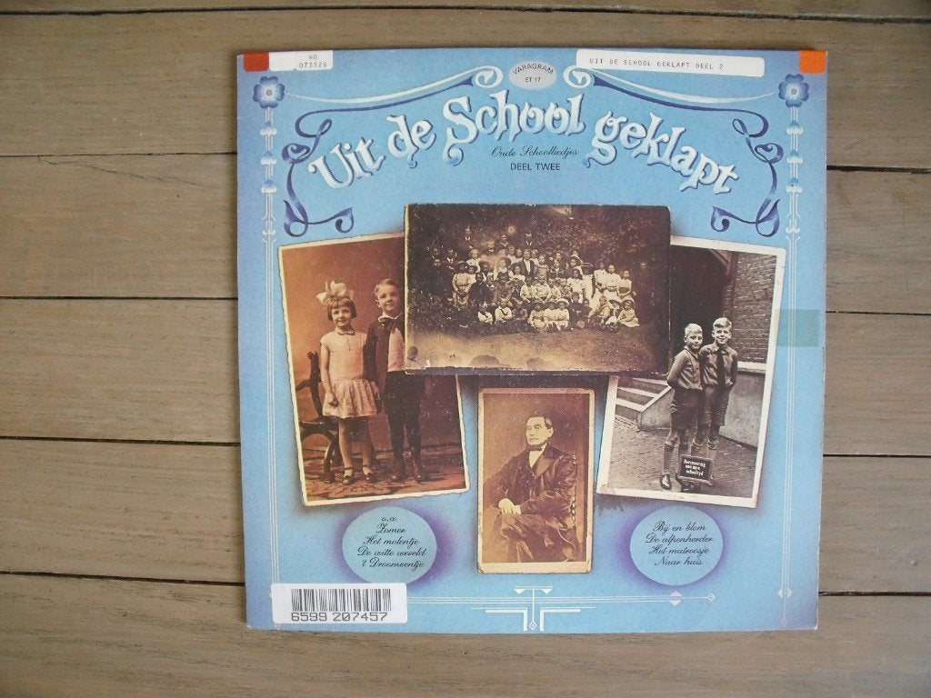 Uit de school geklapt - Oude schoolliedjes deel 2, LP, Gebruikt, Inclusief insert, Ophalen of Verzenden