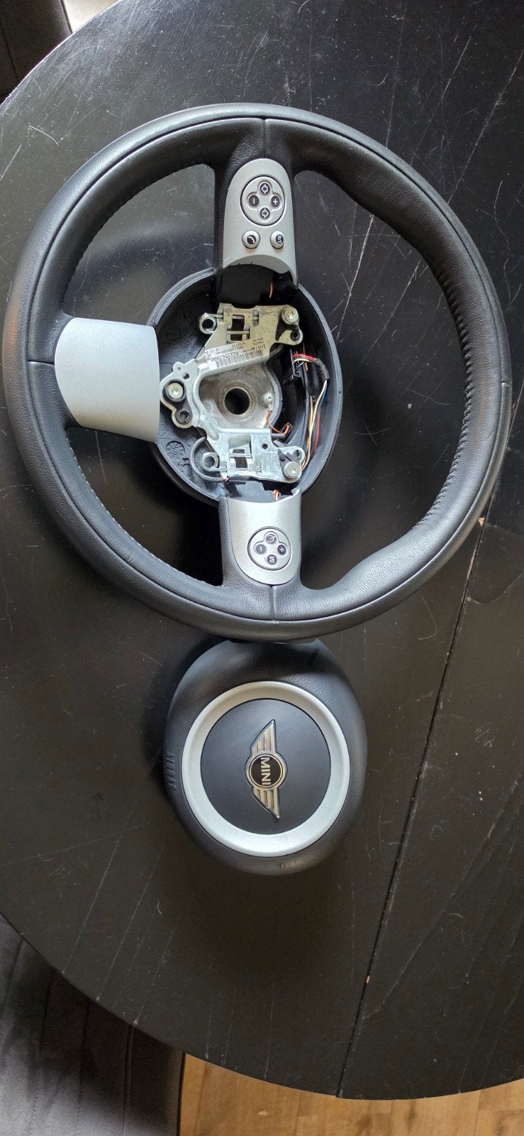 Facelift Stuurwiel voor Mini Cooper S R53 - Gebruikt, Auto-onderdelen, Ophalen of Verzenden, Gebruikt, Mini