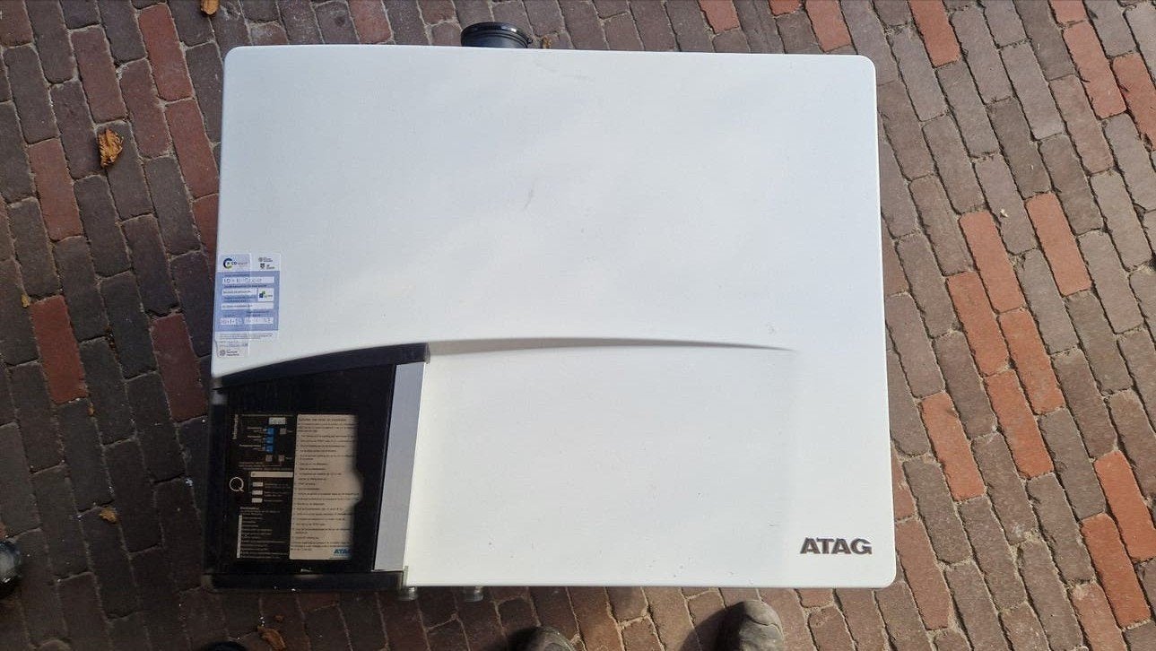 ATAG CV-ketel uit 2009 - Werkend gedemonteerd, Ophalen, Gebruikt, Cv-ketel of Combi-ketel, Hoog rendement (Hr)