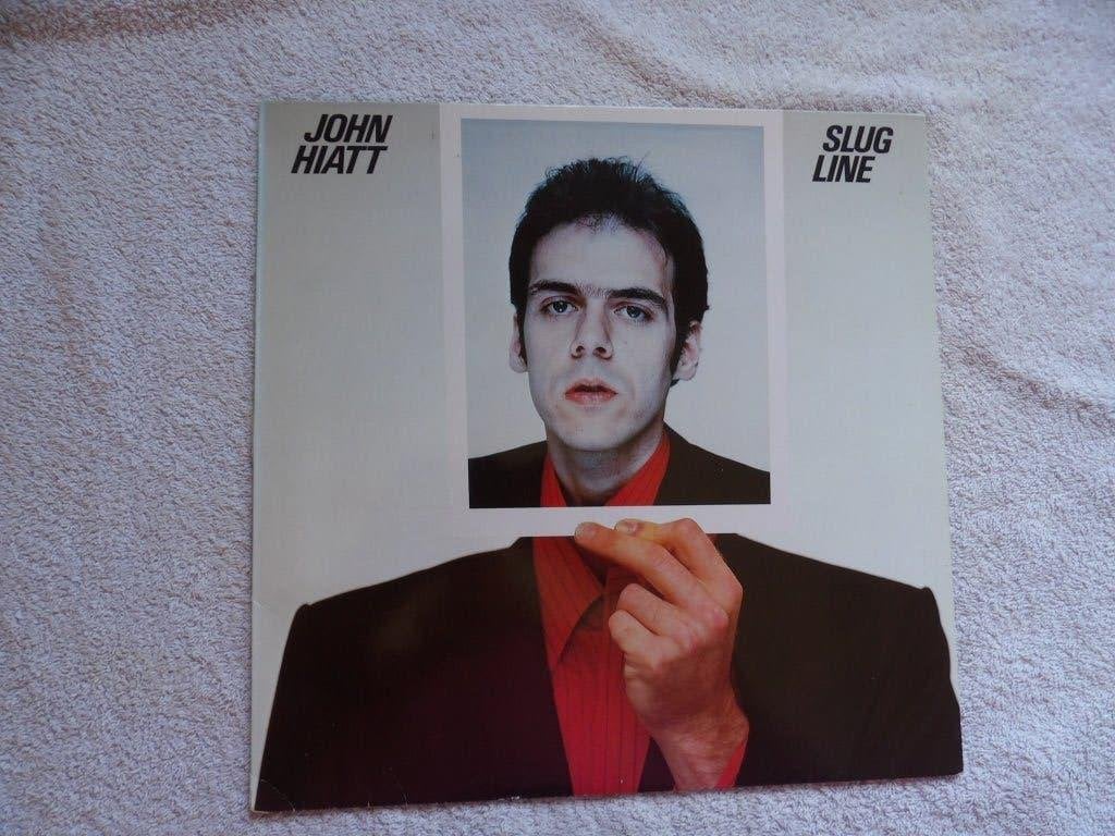 John Hiatt - slug line, LP, Verzenden, Zo goed als nieuw, Inclusief binnenhoes