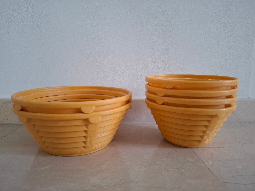 6 rijsmandjes, Ophalen of Verzenden, Zo goed als nieuw, Kunststof