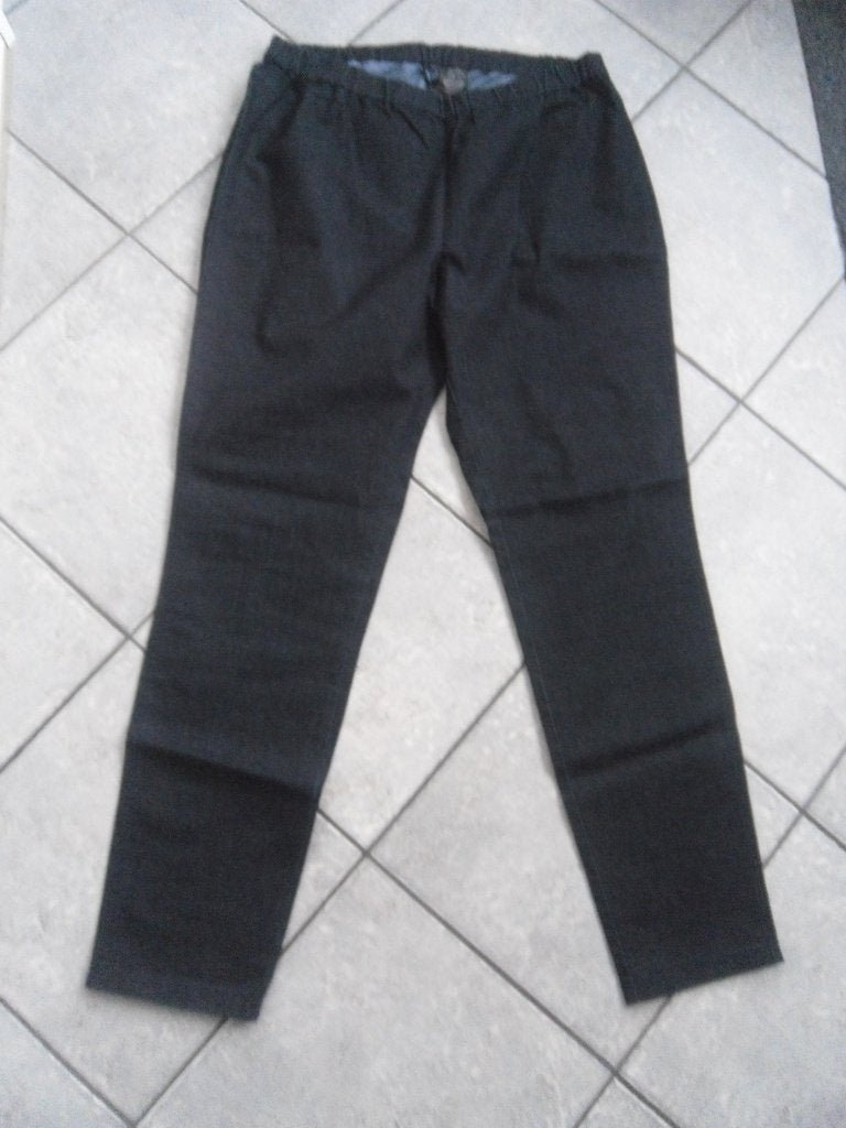 NIEUWE DONKERBLAUWE BROEK XXL VALT ALS XL MS MODE, Blauw, Maat 46/48 (XL) of groter, Nieuw, Ophalen of Verzenden