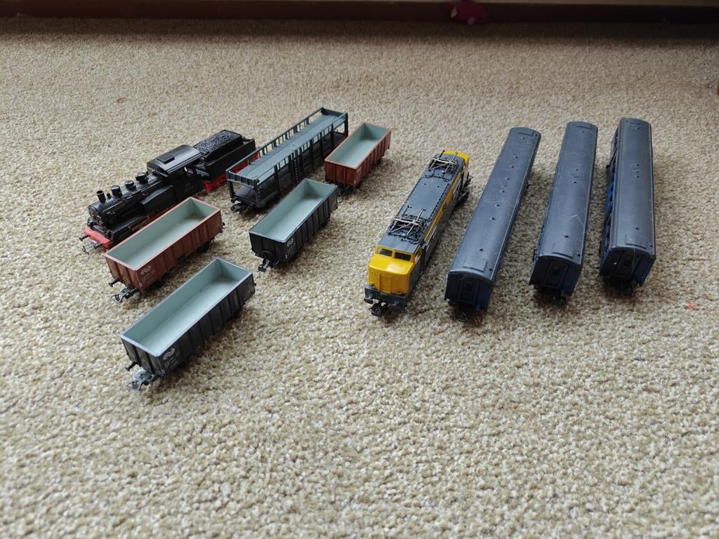 Complete Lima modelbaan h0, Ophalen, Gelijkstroom, NS, Lima