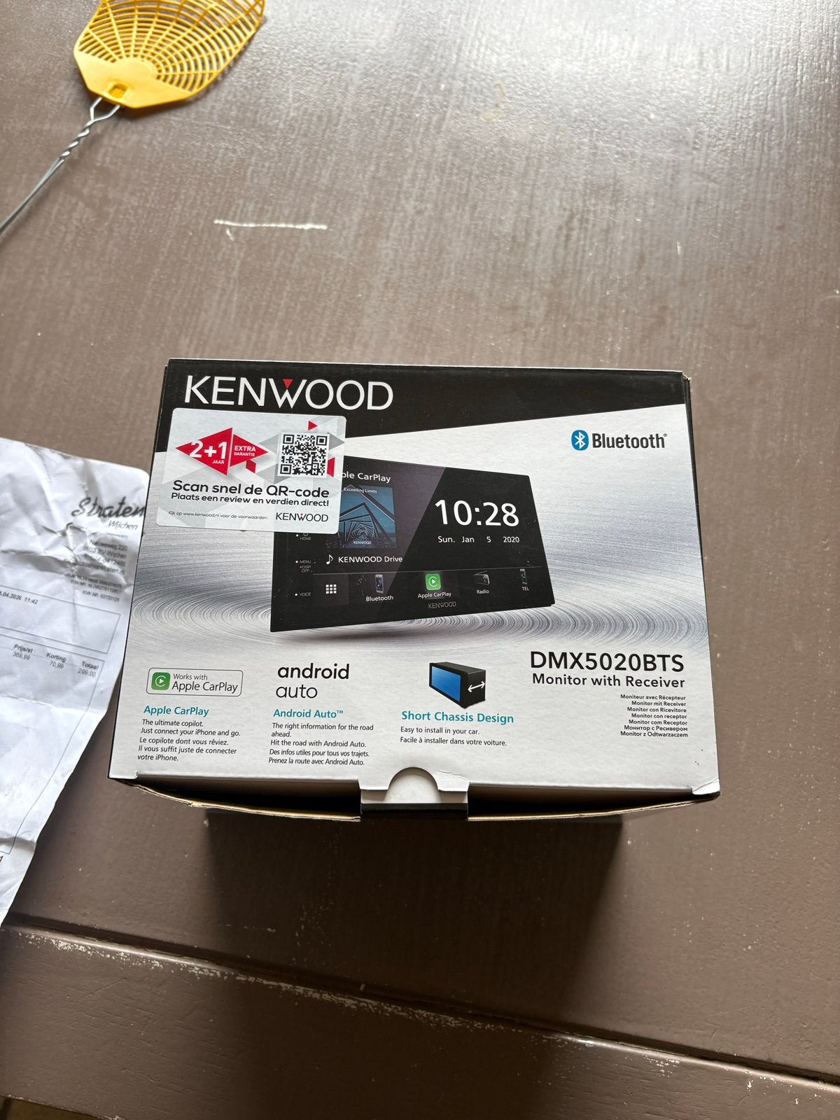 Kenwood DMX5020BTS Apple CarPlay/Android Auto Radio Golf 4, Auto diversen, Autoradio's, Ophalen, Zo goed als nieuw