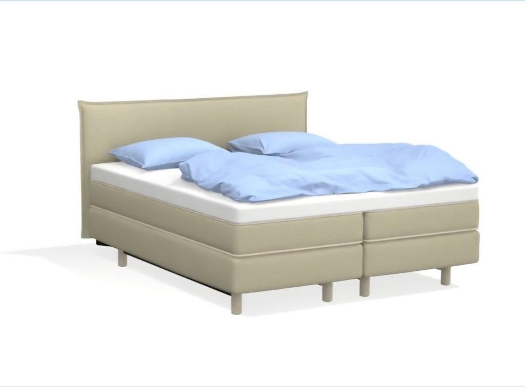 Nieuw in verpakking Auping Boxspring 180x200 + Prestige Top, Ophalen of Verzenden, 180 cm, Stof, Nieuw