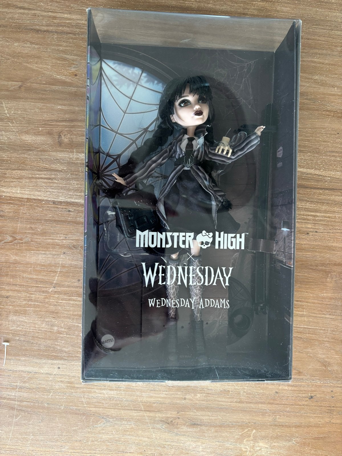Monster High Skullector Wednesday Addams pop, Verzenden, Zo goed als nieuw, Overige typen