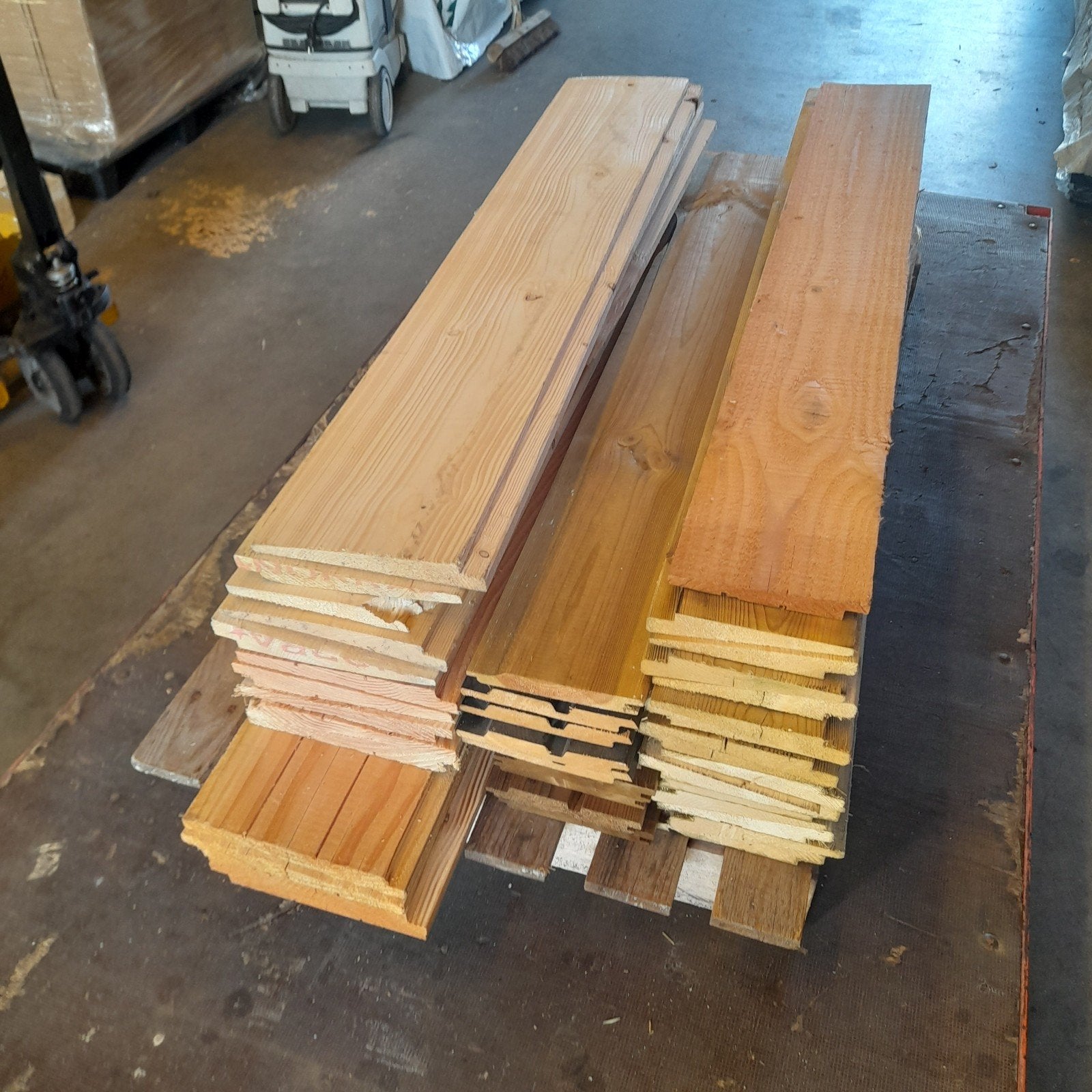 Zweeds rabat B-keus, rabat, grenen vuren douglas thermo, Ophalen, Nieuw, Minder dan 180 cm, Planken