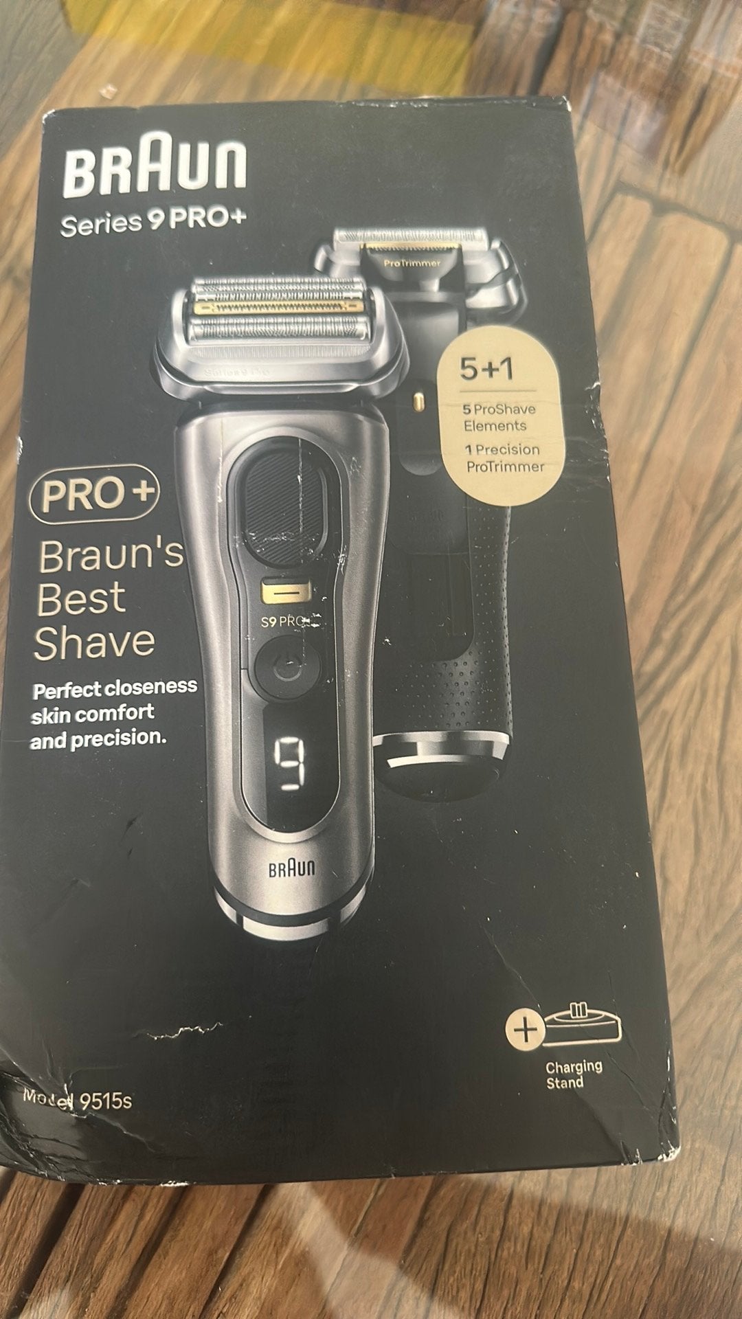 Braun Series 9 Pro+ (9515s) Nieuw in Doos (Scheerapparaat), Ophalen of Verzenden, Nieuw, Scheren en Epileren
