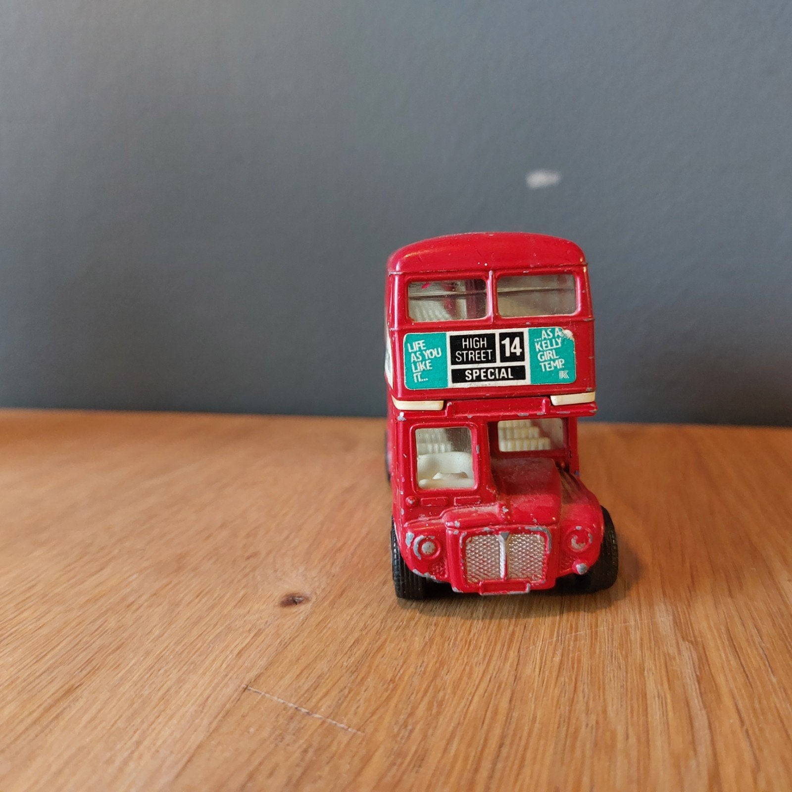 Engelse Dubbeldekker Bus - London Transport Routemast, Ophalen, Gebruikt