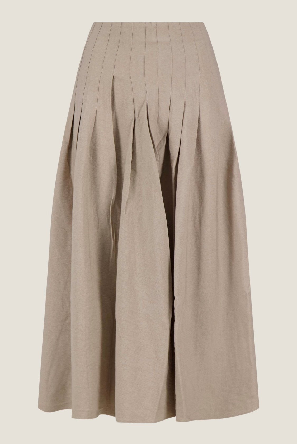 Zusss Rok Lang Zand XL, Kleding | Dames, Ophalen of Verzenden, Nieuw, Overige kleuren, Onder de knie