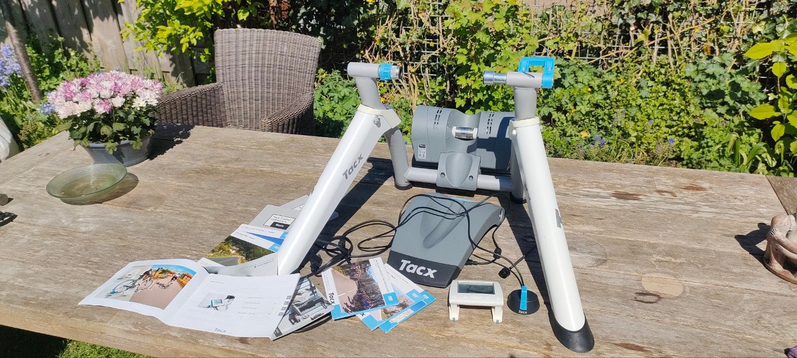 Tacx i-Vortex fietstrainer met extra's, Sport en Fitness, Wielrennen, Ophalen, Overige typen
