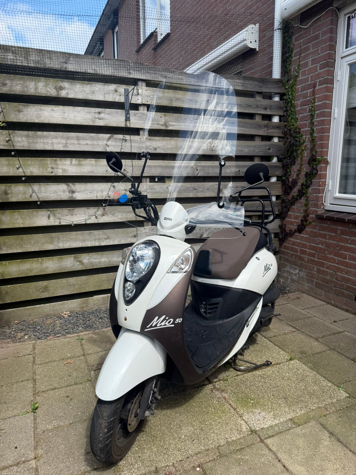 SYM Mio 50 – 4T Scooter - 45km/h, Fietsen en Brommers, Scooters | SYM, Maximaal 45 km/u, Zo goed als nieuw, Benzine, 50 cc