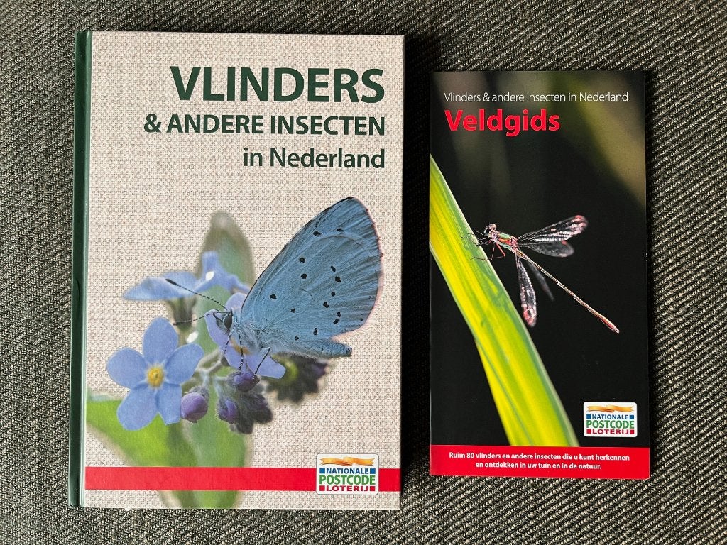 Vlinders & andere insecten in Nederland. (2023) + veldgids!, Ophalen of Verzenden, Zo goed als nieuw, Overige onderwerpen