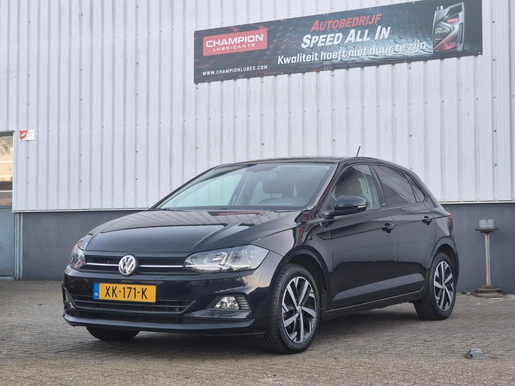Volkswagen Polo 1.0 TSI 95pk 7-DSG 2019 Zwart, Stof, 95 pk, Origineel Nederlands, Bedrijf