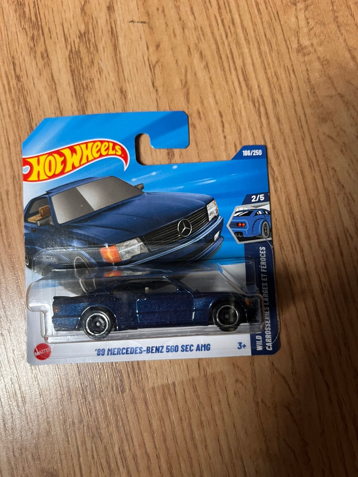 Hotwheels mercedes benz 560 sec amg, Verzenden, Nieuw, Auto
