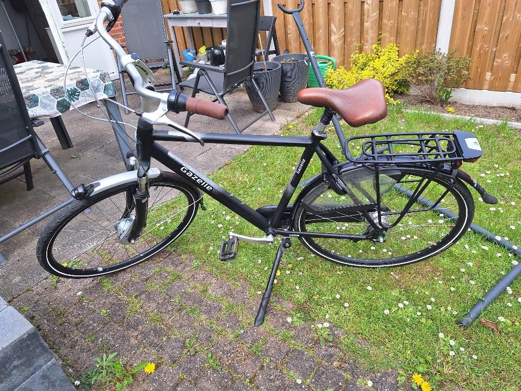 gazelle orange c7 comfort herenfiets, Fietsen en Brommers, Fietsen | Heren | Herenfietsen, Ophalen, Gebruikt, Versnellingen, 57 tot 61 cm