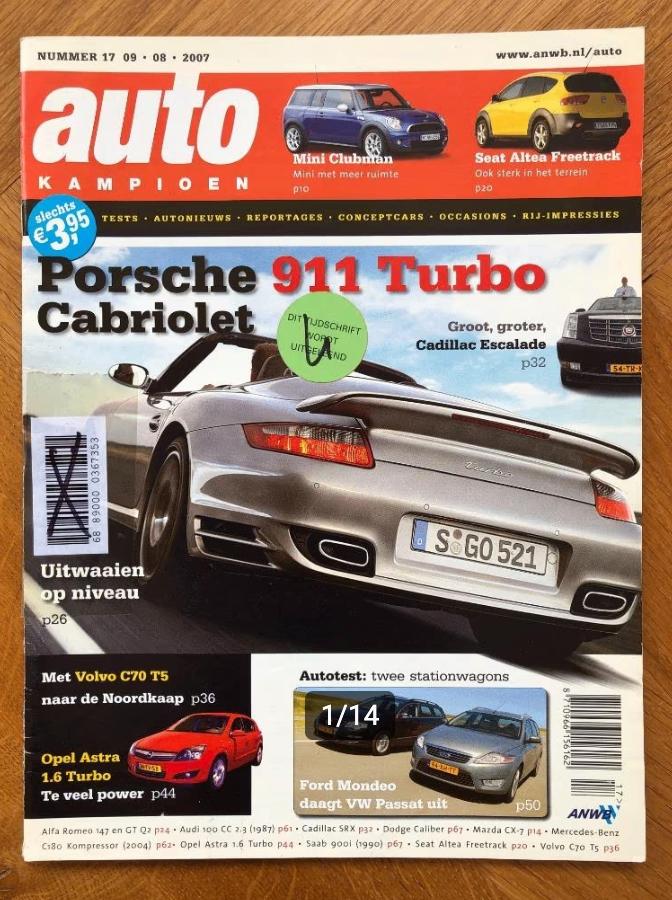 Autokampioen nr. 17 2007, Boeken, Algemeen, Verzenden, Zo goed als nieuw, Autokampioen