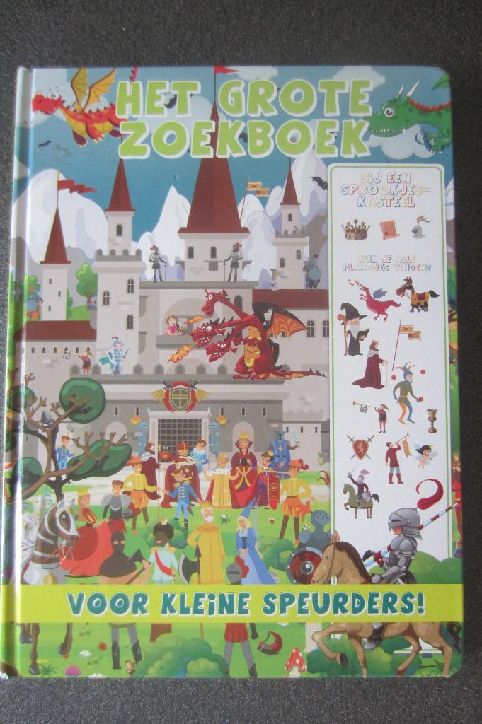Het Grote Zoekboek  voor Kleine Speurders - harde kaft/blz, Ophalen of Verzenden, Zo goed als nieuw, Non-fictie