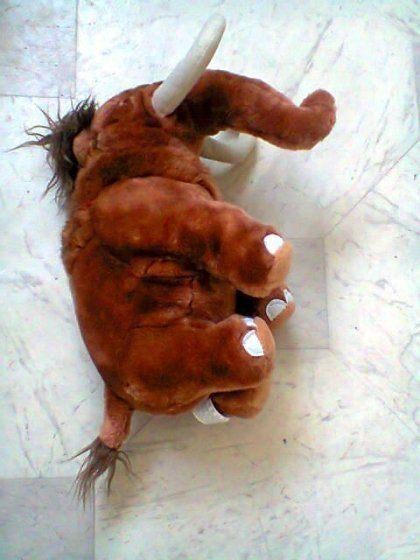 Ice Age Knuffel Ellie'26 CM Met Hoogte Van 18 CM, Overige karakters, Overige typen, Ophalen of Verzenden, Zo goed als nieuw