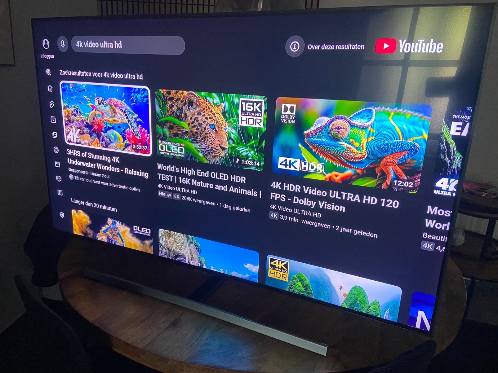 SAMSUNG 55 INCH QLED 4K SMART TV, Audio, Tv en Foto, 120 Hz, Ophalen of Verzenden, Zo goed als nieuw, Samsung