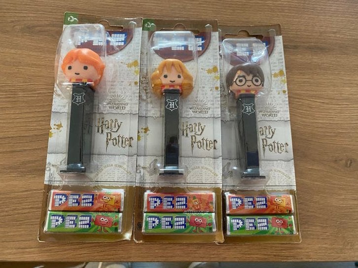 Harry Potter PEZ Dispensers Set - Nieuw in verpakking, Ophalen of Verzenden, Nieuw, Actiefiguurtje
